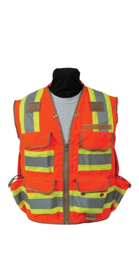 [1-451826] Seco 8265 Series Safety Vests - FLO Orange