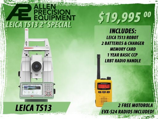 [1-451910] Package Special - Leica TS13 Robotic Kit