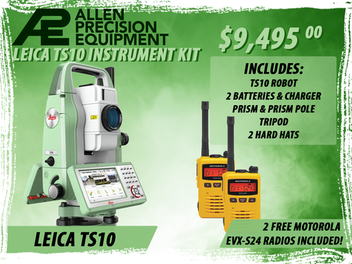 [1-451913] Package Special - Leica TS10 Instrument Kit