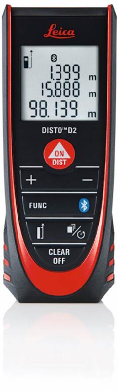 [1-101117] 838725 Leica DISTO D2 Laser - Indoor