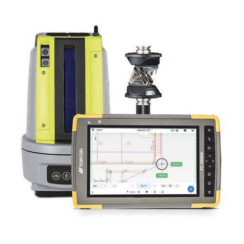 [1-452197] Topcon LN-50 Layout Kit with FC-6000A Computer & ATP2 360-Degree Prism - 1066232-01