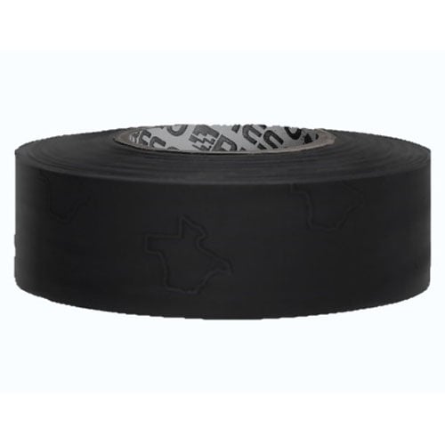 [1-452299] Presco Texas Solid Color Roll Flagging (Dozen Rolls) TXBK - Black