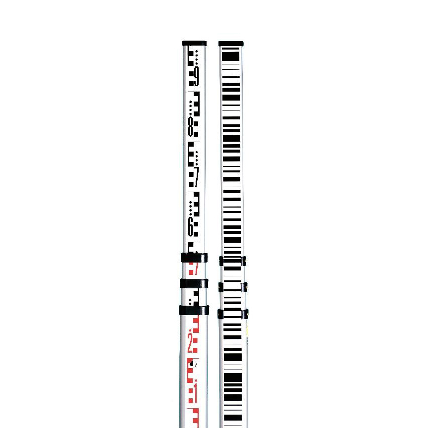 [1-101222] 741882 GSS111 5m Aluminum Level Rod - Sprinter