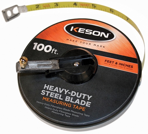 [1-101246] ST10010 100' Nylon Coated Steel Tape - 10ths